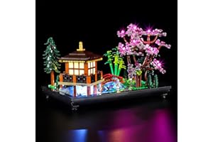 GEAMENT Set di Luci LED Compatibile Con LEGO Il Giardino Tranquillo (Tranquil Garden) - Kit Di Illuminazione per Icons 10315 (Modello di mattoncini non incluso)