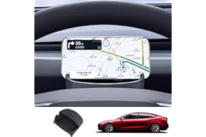 TOPABYTE Uchwyt na telefon do Tesli Model 3 Highland 2024 Wszystkie telefony Silikonowy uchwyt na okulary przeciwsłoneczne Portfel ochronny do Tesli 3 Highland akcesoria