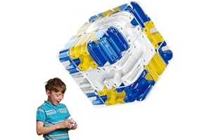 CARZIYER 3D Labyrinth Kugel Komplexes Puzzle Mit Rollenden Kugeln, Großer Labyrinth 3D Puzzle Würfel, Zauberwürfel Spielzeug Interaktives, praktisches Gehirntrainingsspielzeug zum Stressabbau (6.9cm)