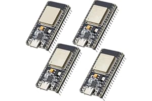QIQIAZI ESP Scheda di Sviluppo,per ESP-32S Tipo C 2.4GHz WiFi + Bluetooth Dual Mode modulo con CP2102 Chip per Arduino IDE(5PCS)