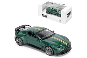 CMJ Aston Martin V12 Vantage 1:43 Scale Die-Cast Model Car - Racing Green | Detailed Collectors Edition Diecast | Official Licensed Product