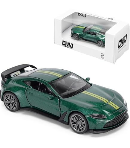 Réplica Coche 2014 Aston Martin V12 Vantage S Rojo Metálico 1:24