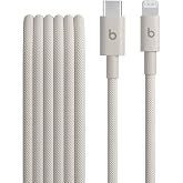 Beats USB-C to Lightning Braided Cable, Fast Charging, Durable/Non-Filled, Compatible Charging for Apple Devices with Lightning Input