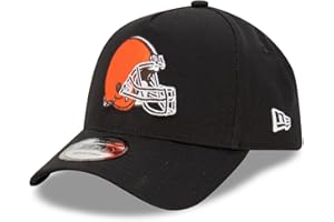 New Era NFL Caps American Football Kappe Basecap gebogener Schirm verstellbar 9Forty A-Frame schwarz