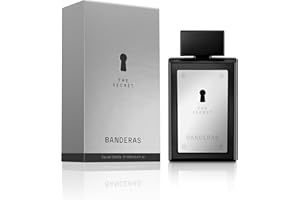 Banderas The Secret, Eau de Toilette Spray per Uomo, Fragranza di Cuoio Fruttato, 100 ml