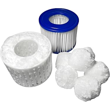 Couvercle Gonflable Pour Spa Rond 145 Cm - Isolation Thermique, Poignées, PVC Résistant - 8