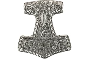 Kiss of Leather Thor's Hammer Pendant Stainless Steel No. 48