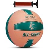 All Court Voleybol Topu Pompa Dahil Set Kau&ccedil;uk Dikişsiz Yekpare &Uuml;retim İ&ccedil; Dış Mekan NO:5