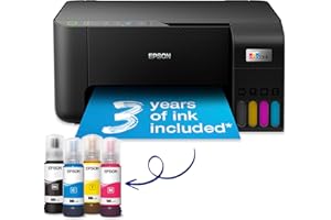 EPSON EcoTank ET-2812 A4 Multifunction Wi-Fi Ink Tank Printer, With Up To 3 Years Of Ink Included