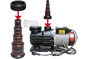 AMUR Pool Pump Swimming Pool Pump Saving Energy 370 WATT with an Capacity of 10000L/H Water Pool Pump Filter Pool Pump Swimming Filter Pump Quality ON TOP