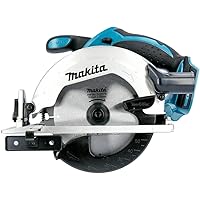 Makita Li-Ionen Akku-Kreissäge, nur Gehäuse, DSS611Z [Energieklasse A], 200 W, 18 V, blau, silber, 12 x 200 mm