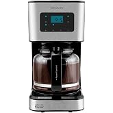 Cecotec Digital Drip Coffee Maker 12 Cups Coffee 66 Smart Aroma. 950W, Fast Heating and Reheat Function, 1.5L Glass Jug, Stai