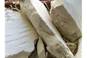 UCLAYS Yellow Essbare Tonstücke (Klumpen) Natürlich zum Essen (Lebensmittel), Essbarer Ton, 4 oz (110 g)