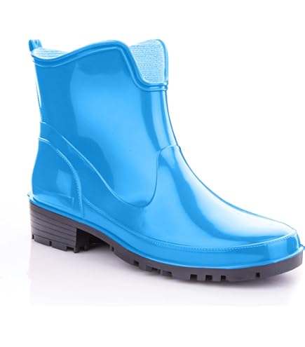 Gummistiefeletten Für Damen – Kurz, Wasserdicht & Bequem, Ideal Für Regen, Garten & Festival