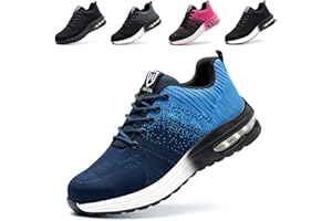 NASOGETCH Scarpe Antinfortunistiche Uomo Donna Scarpe da Lavoroleggere Alte Comode Scarpe Sicurezza