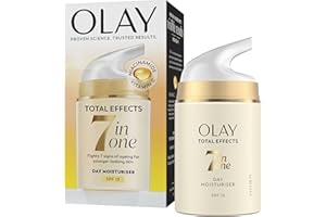 Olay Total Effects 7-In-1 Anti-Ageing Moisturiser With Spf15, Niacinamide, Vitamin C And E, 50 Ml