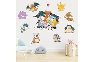 CrinIotyx Wandtattoo Zimmer Cartoon Aufkleber Wandsticker Wandtattoo für Schlafzimmer Schlafzimmer Wohnzimmer Wanddeko