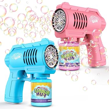 Machine à Bulles Automatique Pour Enfants - Forme Fleur, Rechargeable - +10 000 Bulles/min - Cadeau Anniversaire - 7