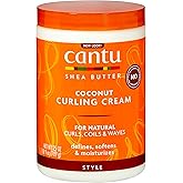 Cantu Shea Butter Coconut Curl Cream for Natural Hair, 25 Ounce