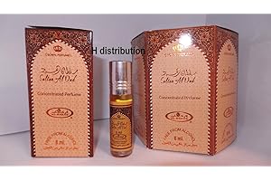 MY PERFUMES Original Genuine Al Rehab Sultan Al Oud 6 x 6ml Fragrance Attar Perfume Scent Fresh Halal for Men Women Roll On