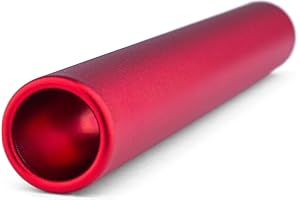 trenas PRO Staffelstab aus eloxiertem Aluminium - Rot