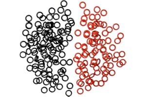 THREE ARCHERS 200 Stück O Gummiringe für Pfeilspitze Bogenschießen Ersatz O-Ring Dichtung um Pfeilspitze zur besseren Befestigung