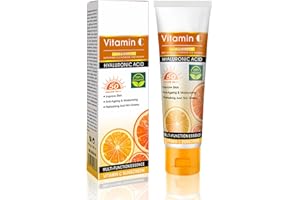 MRCUVARYAS Advanced Sun Cream Spf 50+,Face Sunscreen With Vitamin C,SPF 50 Face Moisturiser SPF 50 UVA & UVB Protection,Suncream Waterproof & Non-Greasy,Moisturising Cream For Daily Use