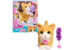 furReal Bella the Biscuit-Making Kitty, 10 Inch Interactive Cat Toy, for Boys and Girls, Ages 4 and Up
