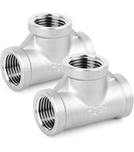 2 Raccordi Riduttori In Acciaio Inox 304 - 1/4" Maschio A 1/8" Femmina BSP
