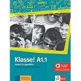 Klasse! a1.1, edici&oacute;n h&iacute;brida allango: Deutsch f&uuml;r Jugendliche. Kursbuch mit Audios und Videos inklusive Lizenzschl&uuml;ssel alla