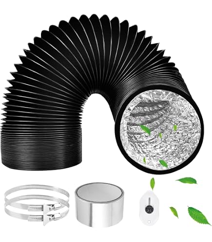 Alu-Flex-Rohr 2,6 M – Flexibles Aluminiumrohr 75 Mm, Hitzebeständig Bis 250°C, Für Lüftungssysteme Aluminium Flexschlauch Extra Stark Alu-Flex-Rohr 2,6 M – Flexibles Aluminiumrohr 75 Mm, Hitzebeständig Bis 250°C, Für Lüftungssysteme Aluminium Flexschlauch Extra Stark