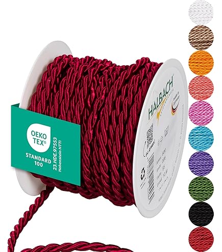 Halbach Seidenbänder Cordon En Satin De Qualité Supérieure - Largeur 4