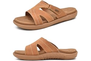 KuaiLu Claquette Femme Orthopédique Mode Legere Soutien Plantaire Sandales Reglables Confort Yoga Mat été Plage Piscine Douche Mules