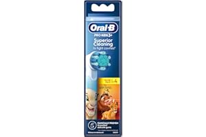 Oral-B Pro Kids - Testine per spazzolino da denti Disney Il Re Leone, confezione da 4