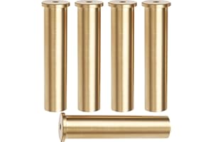 ‎BE IN YOUR MIND Be In Your Mind Golfschläger-Gewichtskopf, Messing-Schaftspitze, Gewichtskopf, Zubehör, geeignet für Stahl, Holz, Stahl, Eisen-Schäfte (2/4/6/8/10 g), 5 Stück