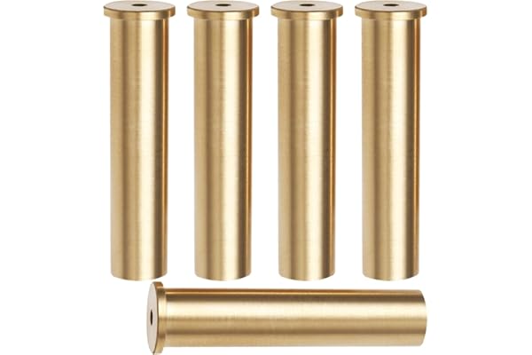 Be In Your Mind Lot de 5 poids de tête de club de golf en laiton - Accessoires pour acier, bois, acier, fer (2/4/6/8/10 g)