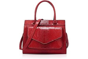 NICOLE & DORIS Bolsos de Mujer de cocodrilo Bolsos de Hombro Bolsos de asa Superior Bolsos Bandolera de Moda