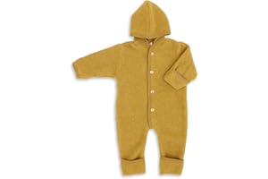 Engel Dziecięcy kombinezon z kapturem, wełniany