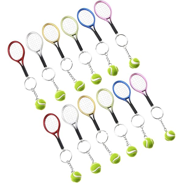 Tennis-Schlüsselanhänger Von Onwomania – Perfektes Geschenk Mit Persönlichkeit Für Sportfans & Alltagsbegleiter