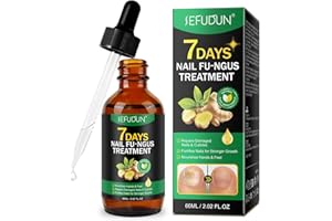 GMOLARSUSCO Fungal Nail Treatment for Toenails, Ginger Nail Fungus Solution for Thick, Discolored, Brittle Nails – Helps Improve Nail Appearance and Supports Healthy Growth