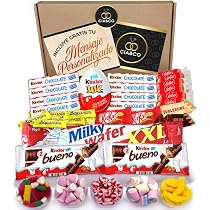 Cajita Regalo Original con 17 Chocolates Kinder Bueno, Cards ...