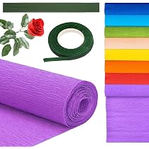 Rotolo in Carta Crespa Mix Celeste 10 mt x 6 pz