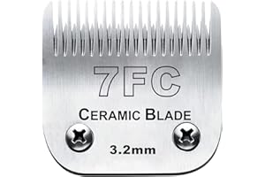 AUDOC Dog Grooming Replacement Blades Compatible with Andis, Oster, and Wahl Clippers (7FC)