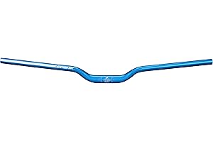 Spank Cintre Spoon ¯31,8mm, 800mm Rise 40mm Blu, Gancio MTB Unisex, 31,8 Millimetri