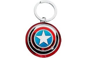 MARVEL Monogram- Captain America Civil War Pewter Key Ring, 1078367421, Mulitcolor
