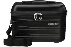 American Tourister Flashline - Kosmetikkoffer, 36 cm, Schwarz (Shadow Black)