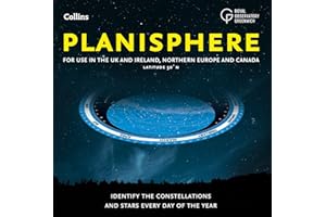 Planisphere: Latitude 50°N – for use in the UK and Ireland, Northern Europe, Northern USA and Canada