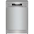 Hisense 14 Place Settings Freestanding Standard Dishwasher, Stainless steel - D Rated, HS642D90XUK, 597 x 599 x 845 mm (L x W x H)