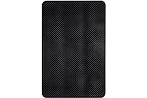 RUOXIXI 1 Pièces Tapis Antidérapant Voiture Tableau de Bord,Auto-Adhésif Tapis Intérieur de Voiture en Gel de Silicone Lavable Réutilisable pour Téléphone Portable, Clés, Pièces de Monnaie (27x 15cm)
