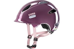 ‎UVEX uvex OYO - Leichter Fahrradhelm für Kinder - intergierter Seitenschutz - erweiterbar mit LED-Licht